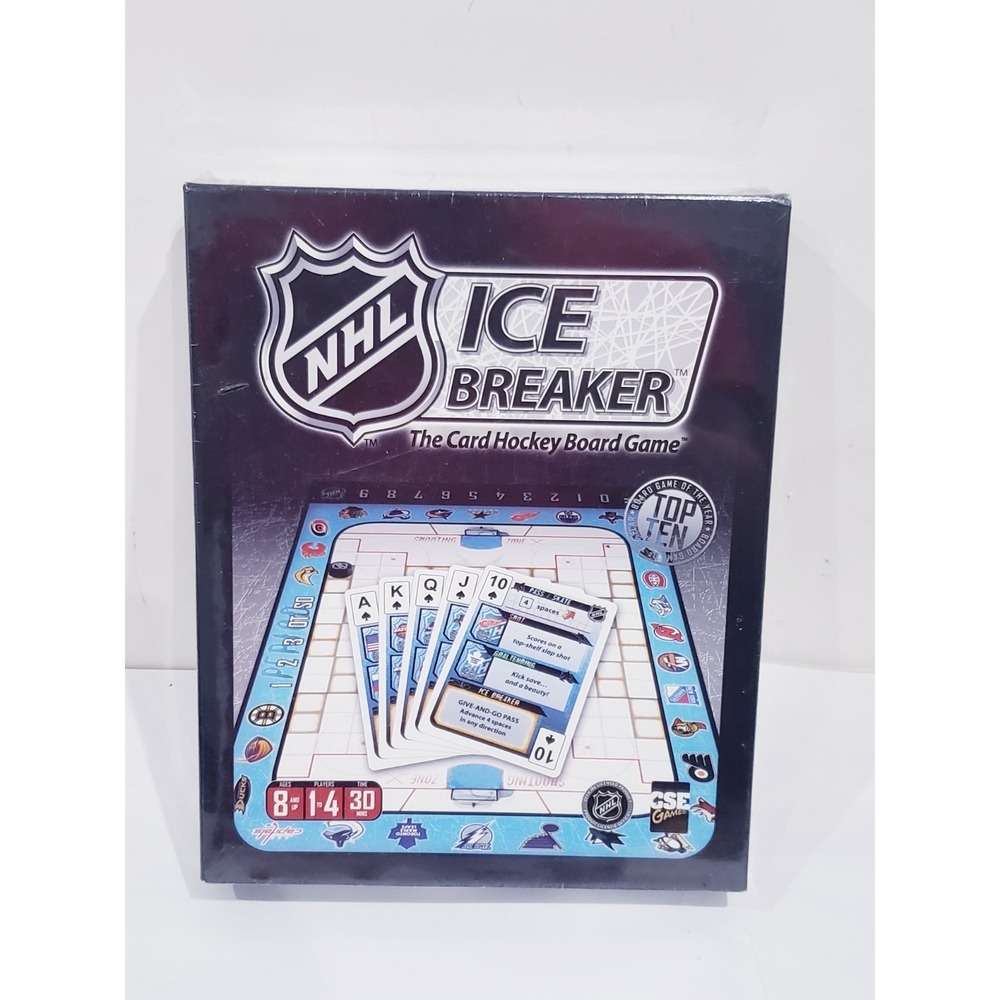 NHL Ice Breaker The Card Hockey Board Game New & Sealed